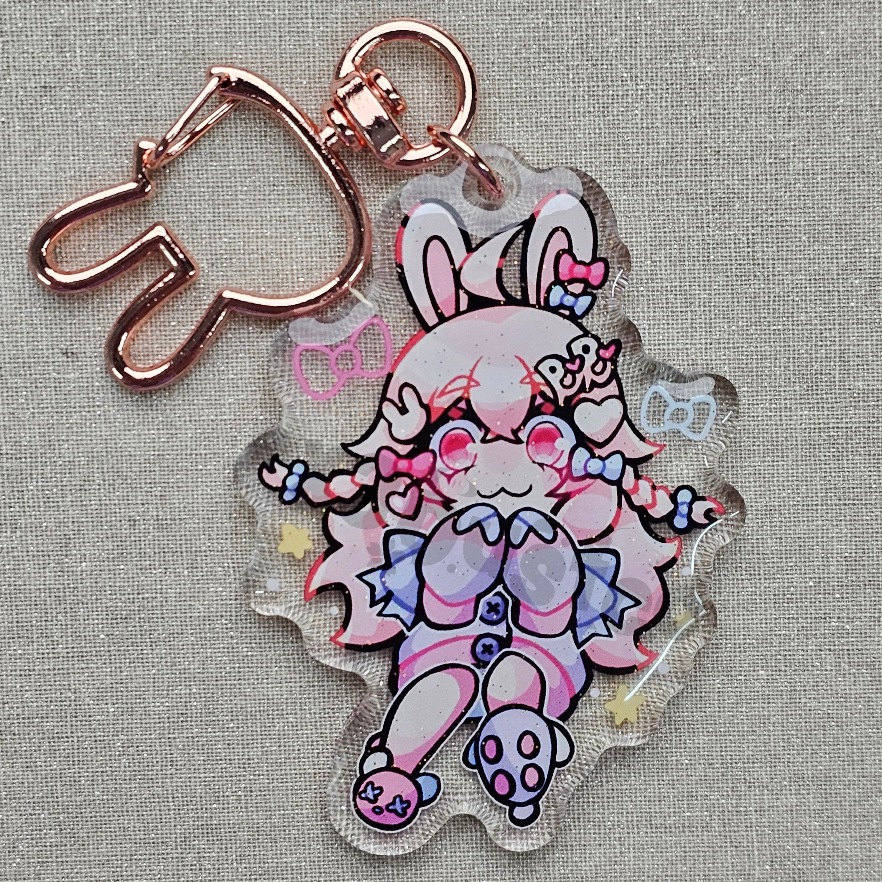 2.5in Phase Connect Talents Keychain Charms - Pippa/Shiina/Sakana/Tenma/Clara/Marimari_EN/Lia