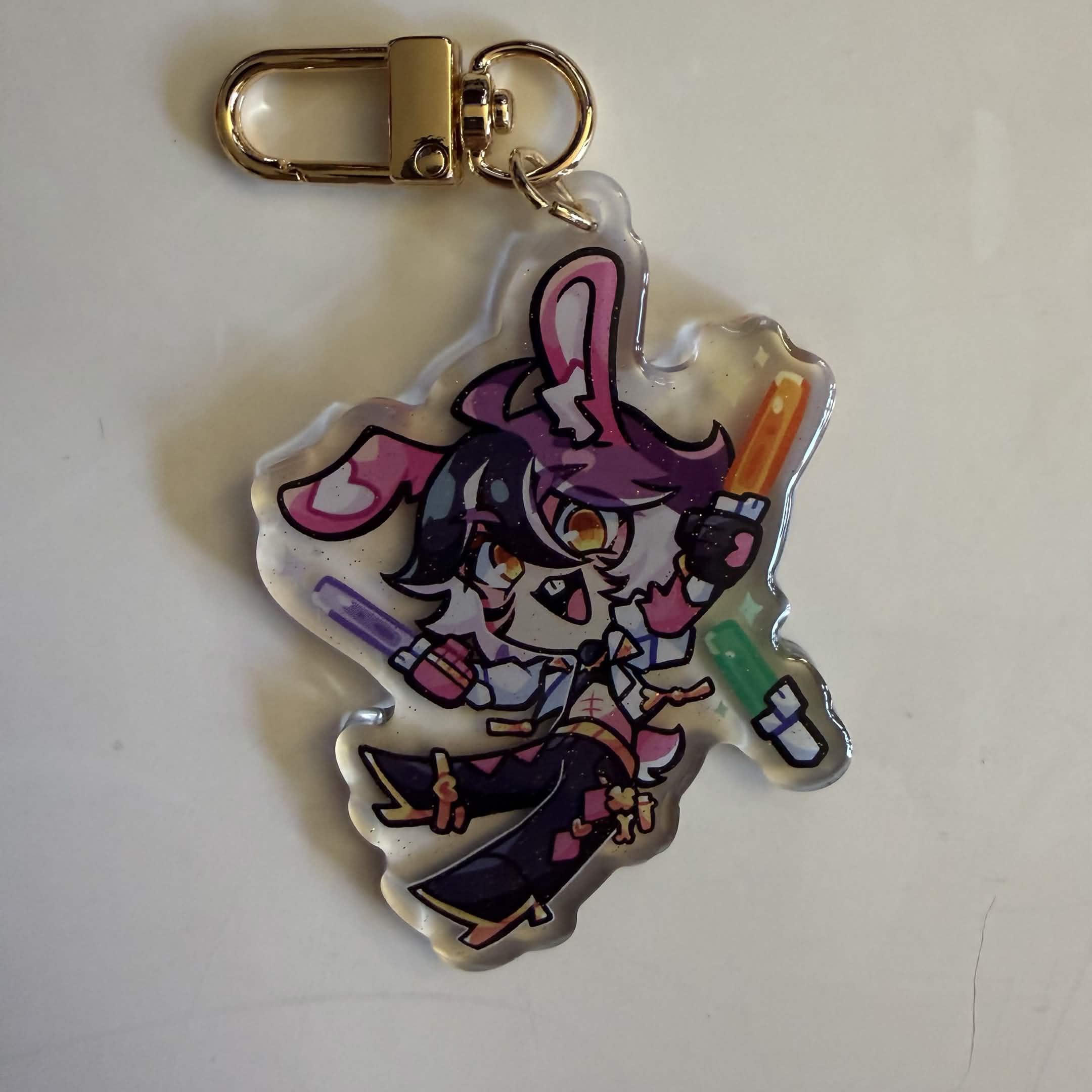 2.5in Vchiban Keychain Charms Buffpup/Rosedoodle/AICANDII/Shiabun