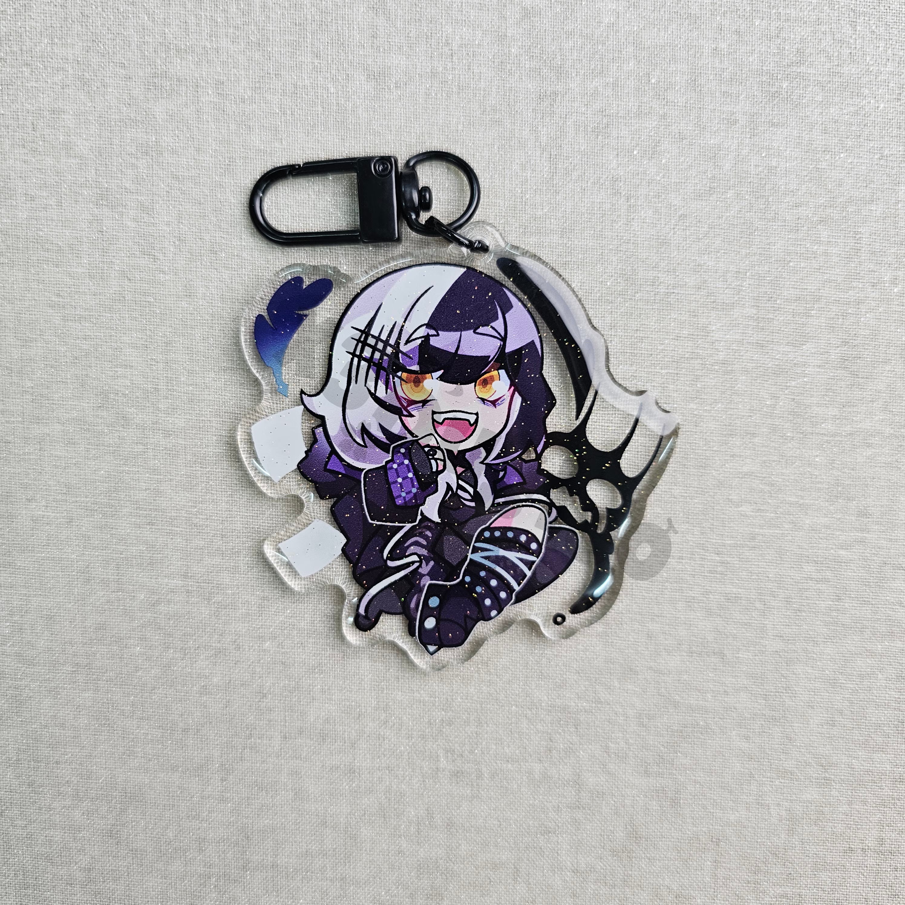 2.5in HoloAdvent Keychain Charm