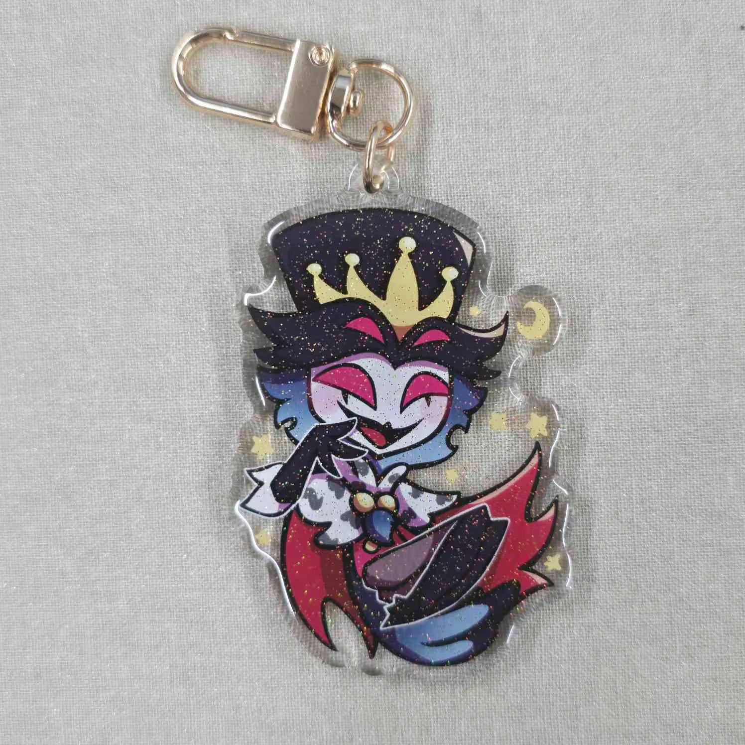 LAST RUN 2.5in Helluva Boss Keychain Charms
