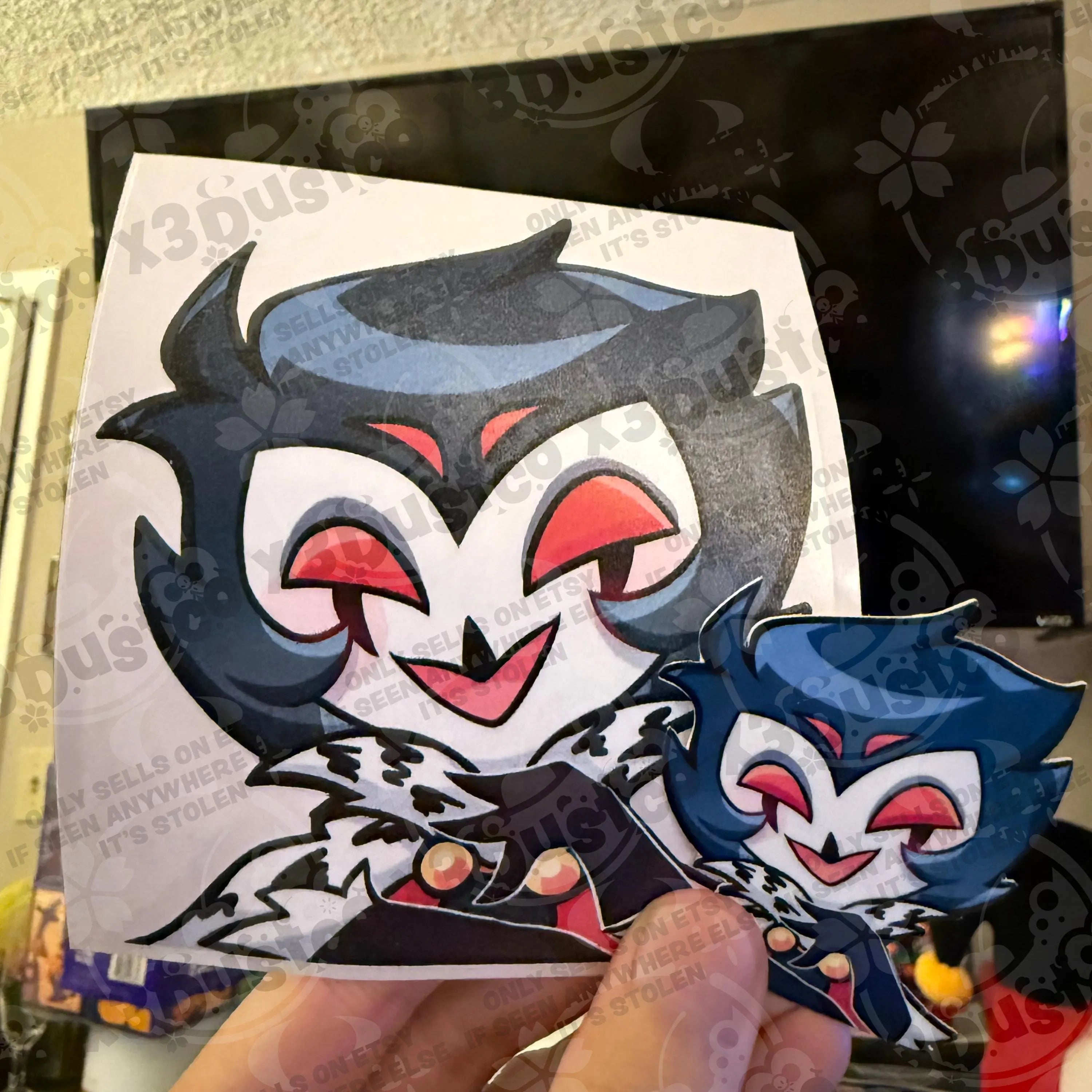LAST RUN Helluva Boss Stickers/Decals