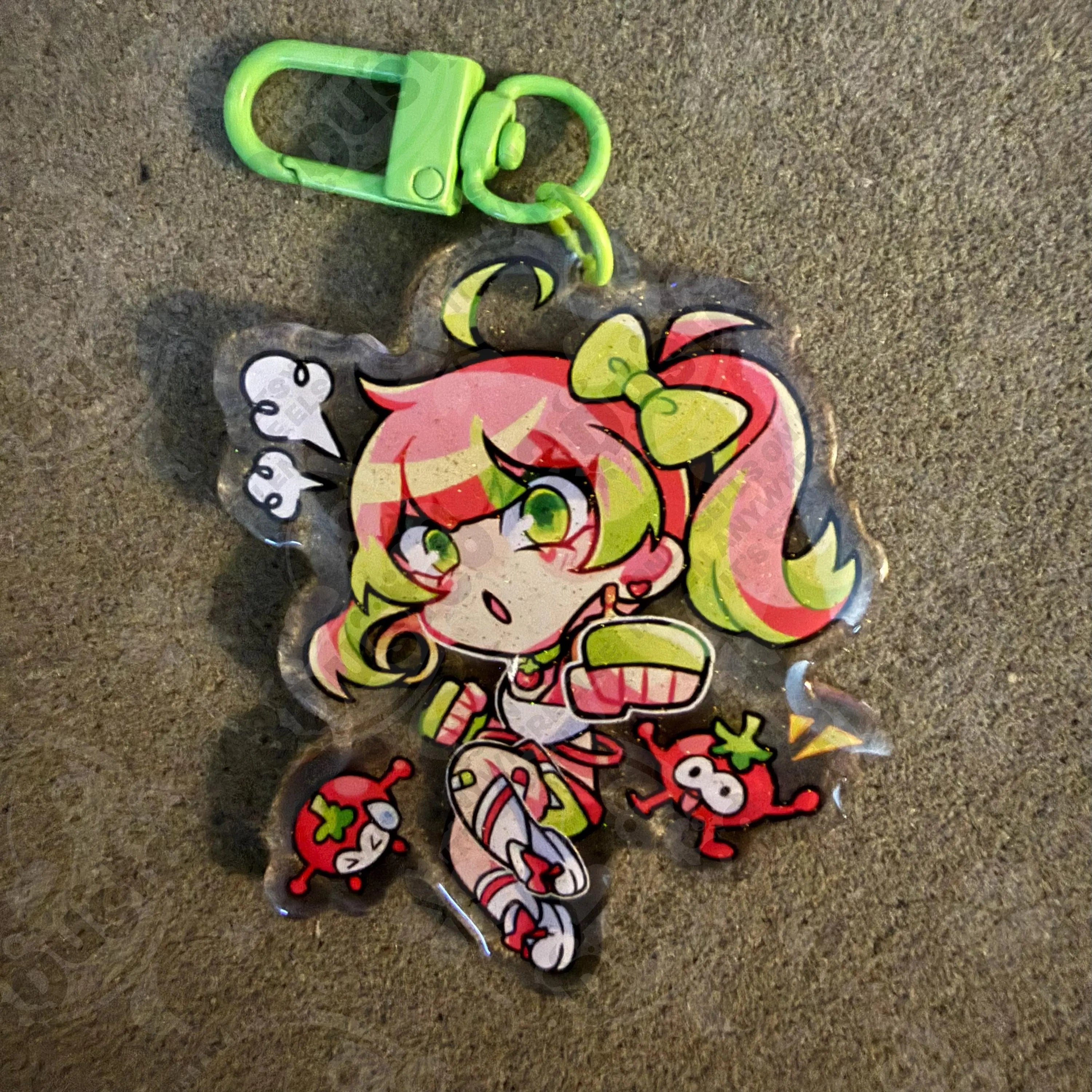 2.5in Indie Vtuber Keychain Charms 3 - Suko/Toma/Meicha/Fream/CyYu/Juniper/HeavenlyFather/Kabhaal/Trickywi