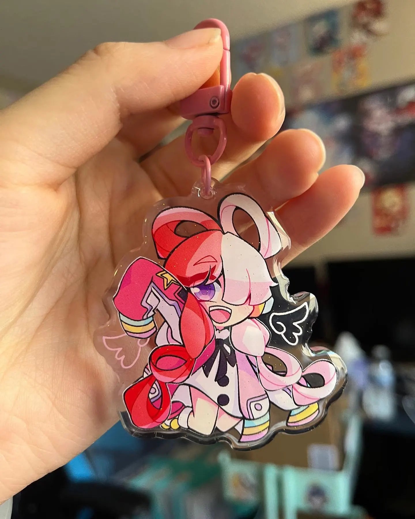 2.5in Pirate Anime Keychain Charm Yamato/Uta/Katakuri