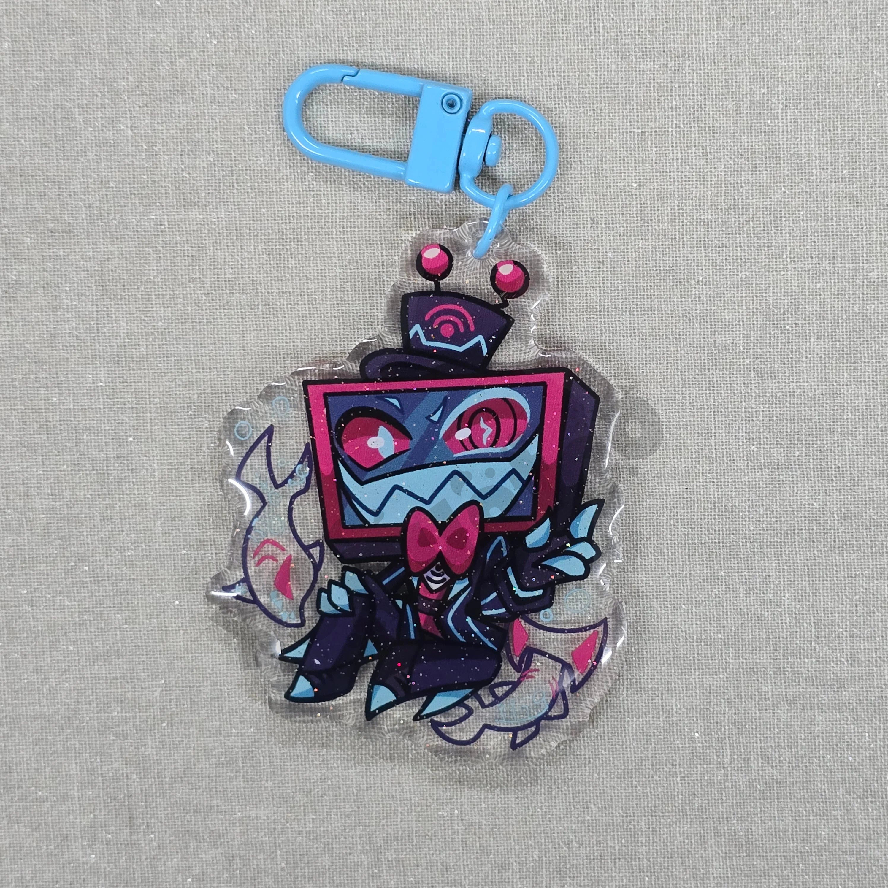 LAST RUN 2.5in Hazbin Hotel Acrylic Character Charms